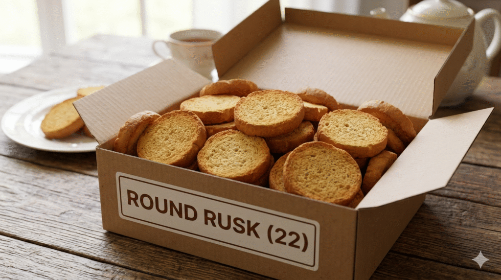 Round Rusk (22) – Welcome Bakery