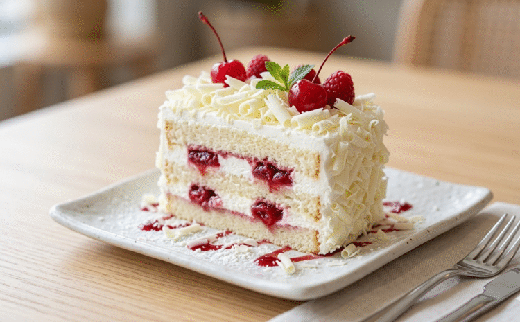 White Forest Pastry