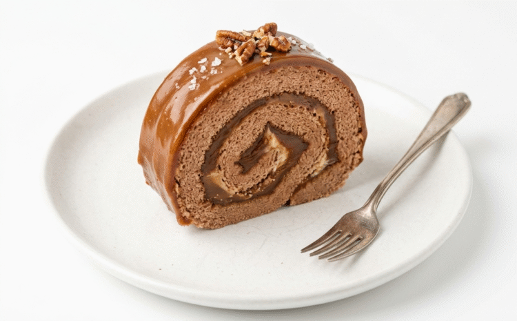 Fudge Caramel + Swiss Roll