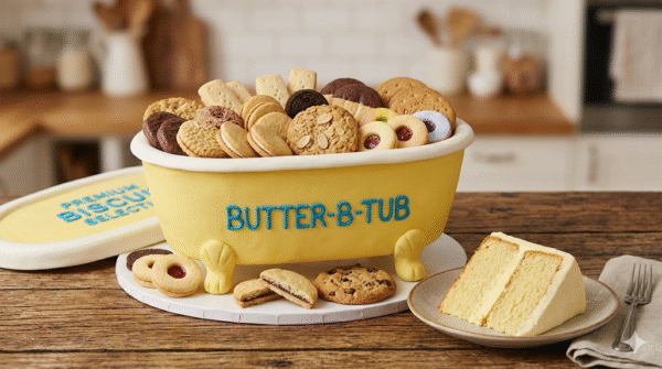 Premium Biscuit Tub