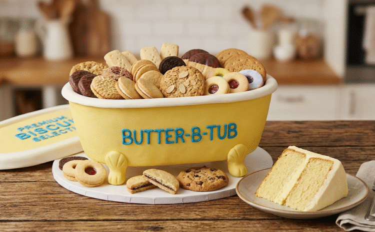 Premium Biscuit Tub