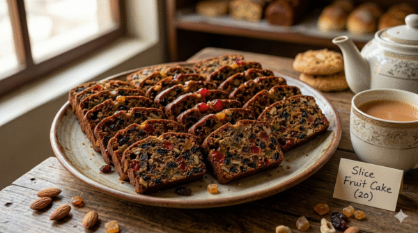 Slice Fruit Cake (20)