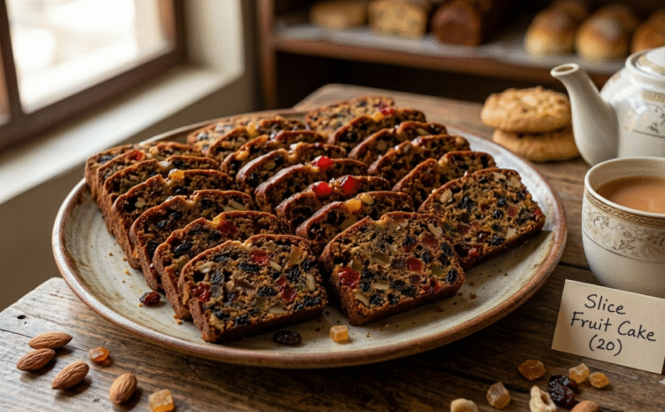 Slice Fruit Cake (20)